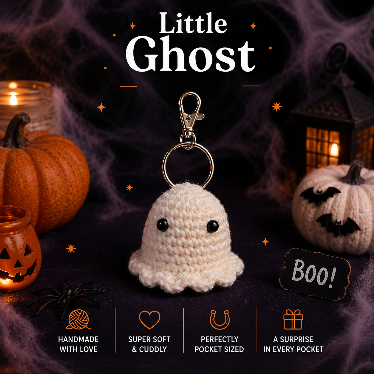 The Little Ghost - charm