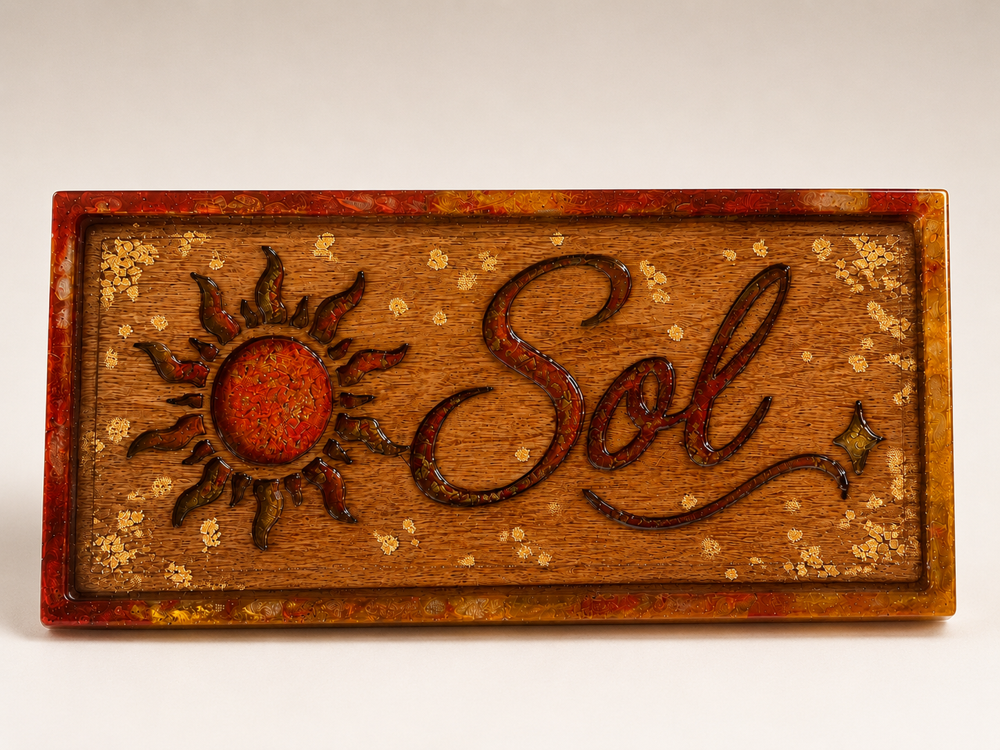 Veloura Classic Personalised Plaque - Style B