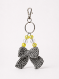 Beaded Bow Charm (Single colour)
