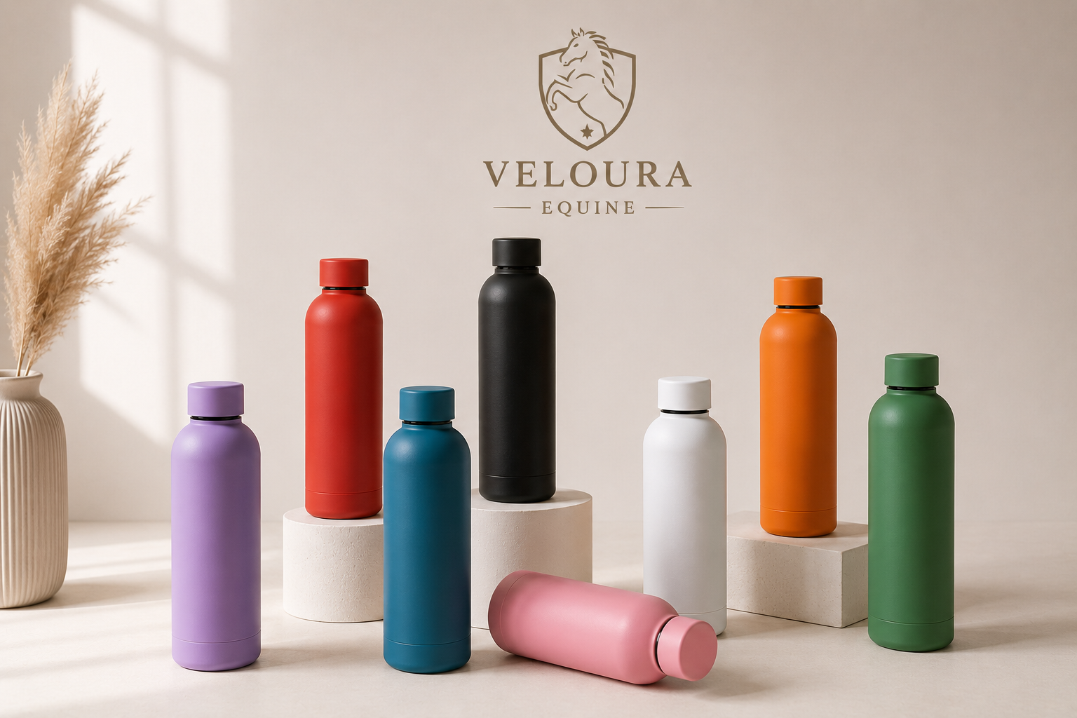 Veloura Custom Water Bottle - Single Engraving